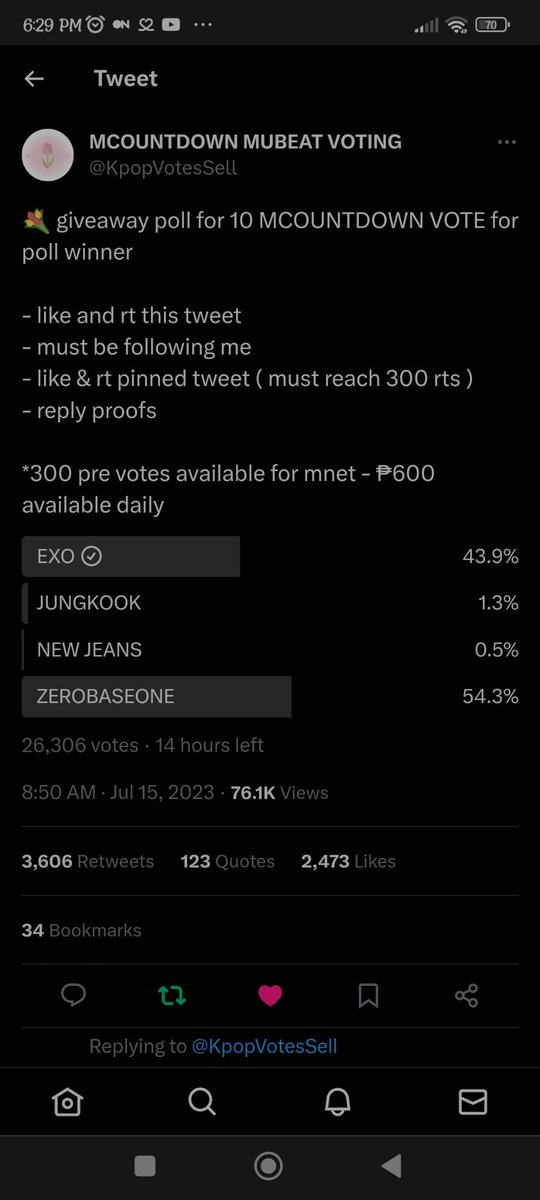 CaiAeri's tweet photo. @KpopVotesSell For #EXO https://t.co/S86hBC8yyw