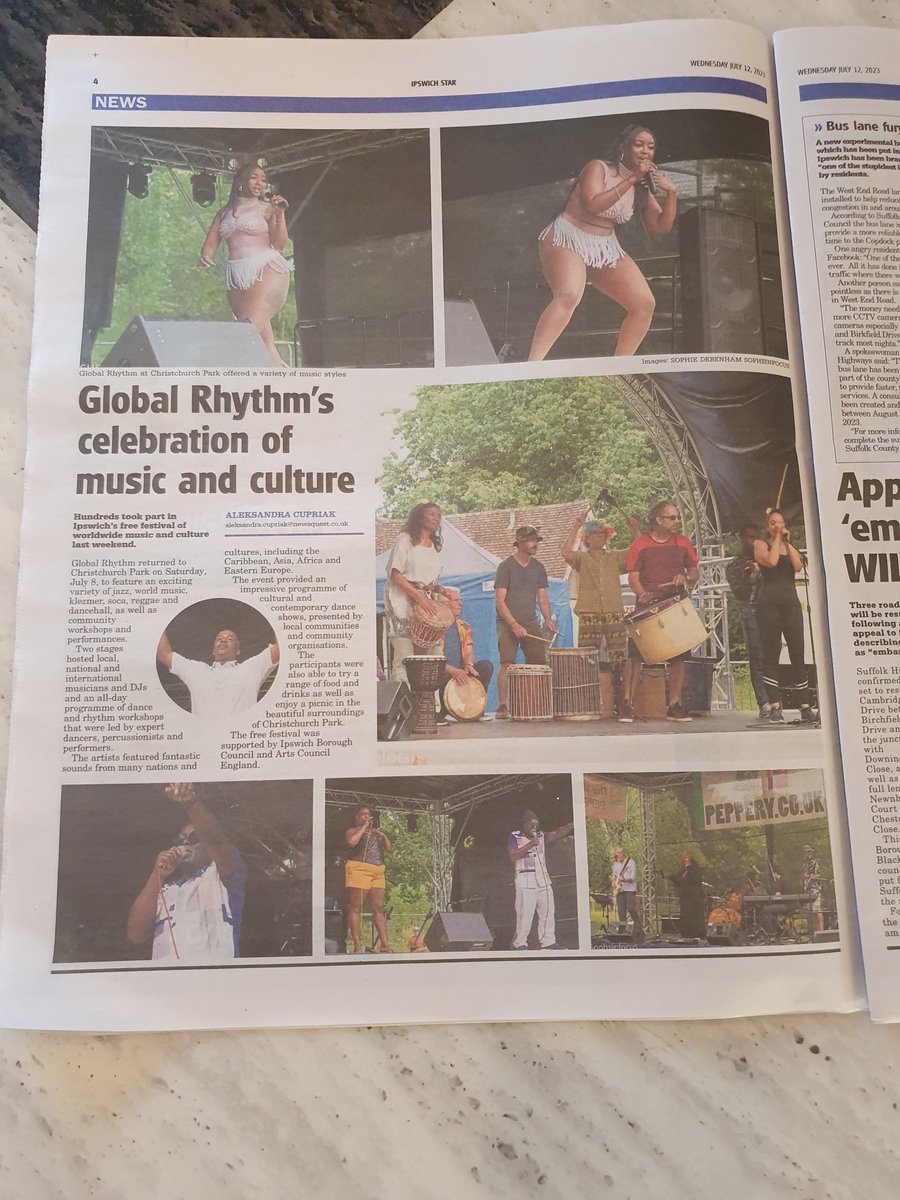 Big thank you to all who have been supporting Global Rhythm Festival over the last 13yrs. This year's attendance was 10'500. Teamwork makes the dream work.