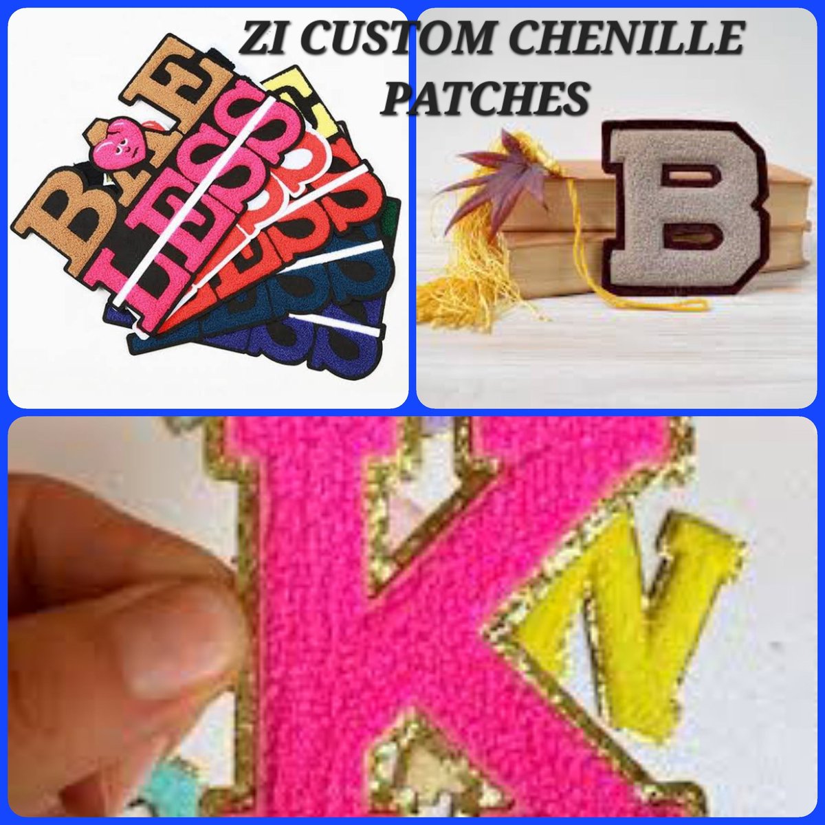 UmairAzhar808's tweet image. °°°°°°ZI CUSTOM CHENILLE PATCHES AVAILABLE AT GOOD PRICES°°°°°° 

🙋‍♀️IF ANYONE INTERESTED THEN 👇👇
FOR DETAILS INBOX ME OR WHATSAPP ME: +923077476441 

#CUSTOMPATCH #BIKERSPATCHES #BIKERPATCH #CHENILLEPATCH #EMBROIDERYBADGES #CHENILLEPATCH #CHENILLEPATCHES #CHENILLEEMBRODIERY
