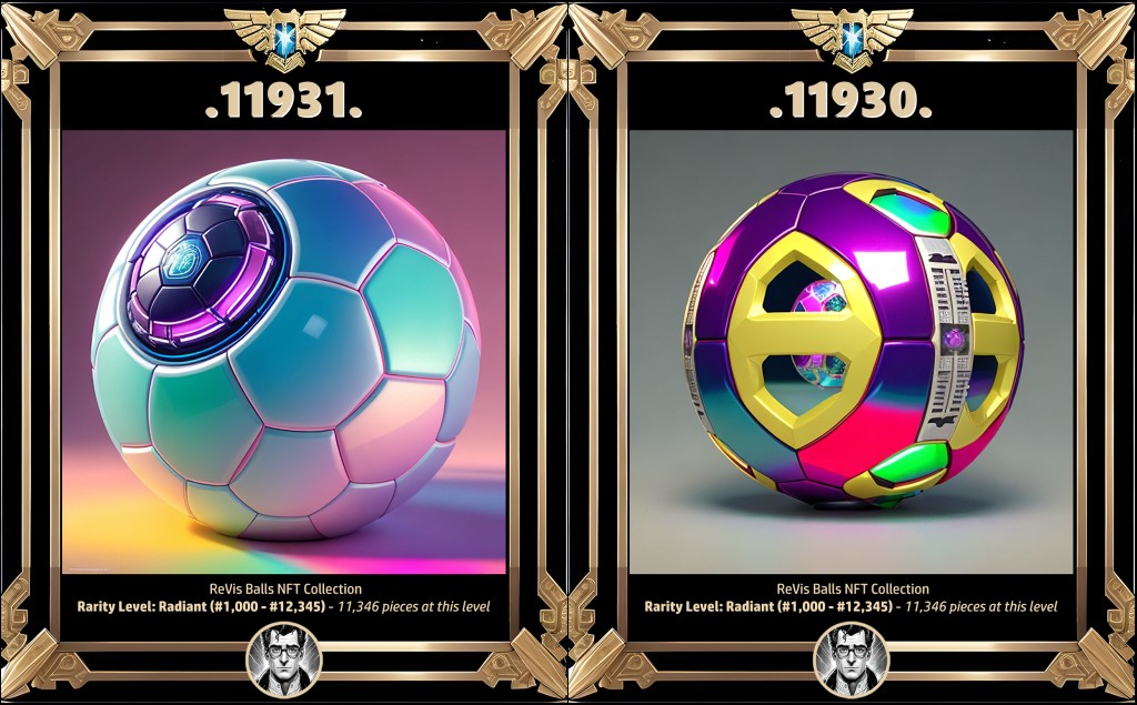 11931 &amp; 11930 of ReVis Balls NFT #revisballs at #rarible
Collection Homepage rarible.com/revisballs

Direct NFT Links :
11931 : rarible.com/token/0xfa4023…
11930 : rarible.com/token/0xfa4023…

#NFT, #NFTs, #NFTCommunity, #NFTdrop, #nftcollector, #NFTCommuntiy, #NFTAlerts, #nftcollector,