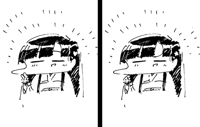 まちがいさがし(まちがいは5つ)