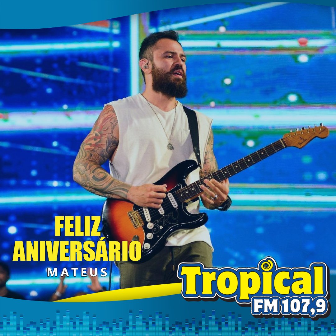 Rádio Tropical FM - SP tweet media