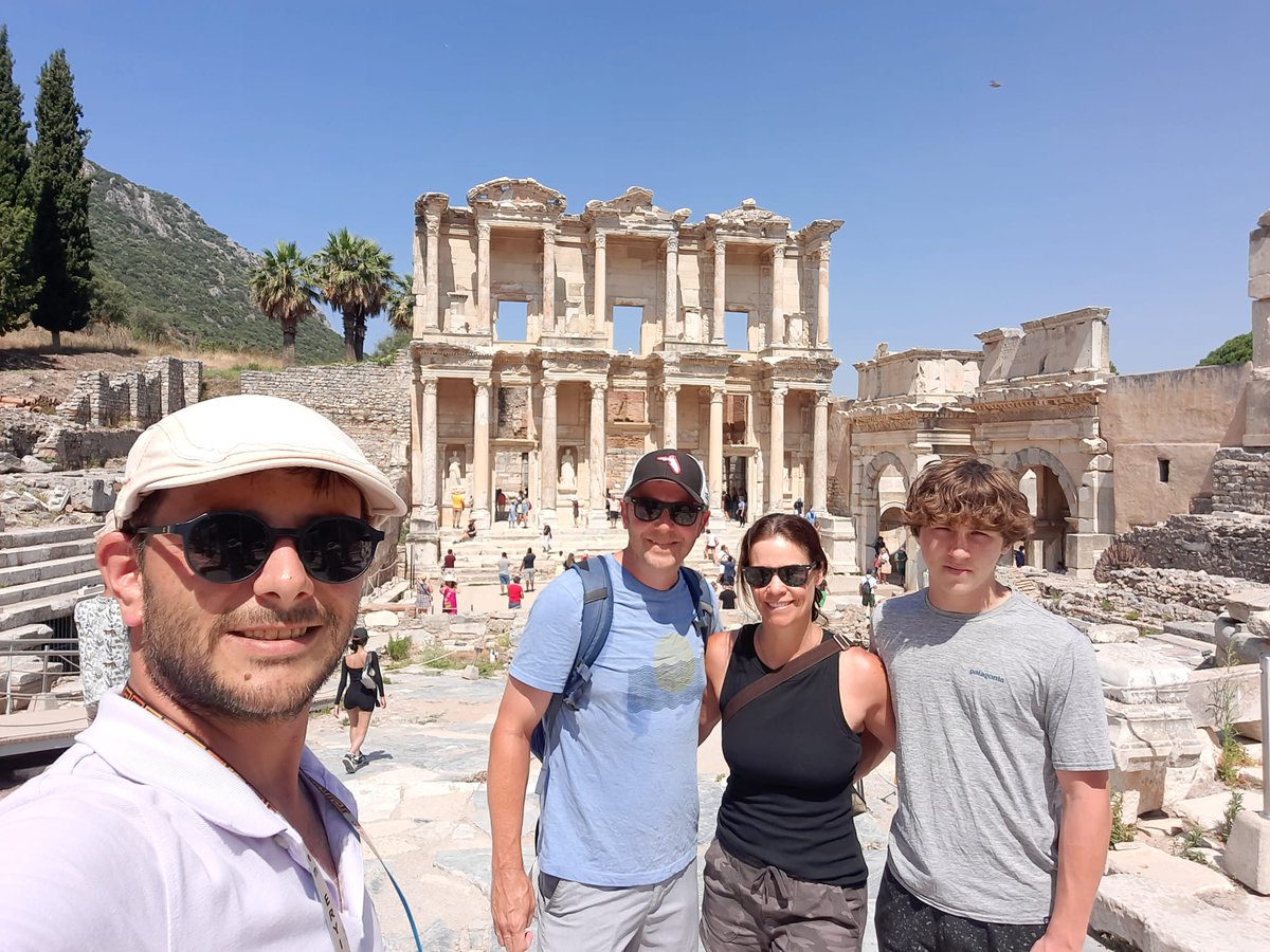 14.07.2023 Friday 
Private Ephesus paths tour from Kuşadası Port
#perontour #ephesus #selçuk #ephesusancientcity