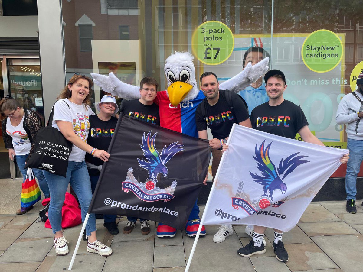 Ready for <a href="/croydonpride/">Croydon Pride</a>! Come and say hi if you see us (even if just to get a pic with Pete 🤣)