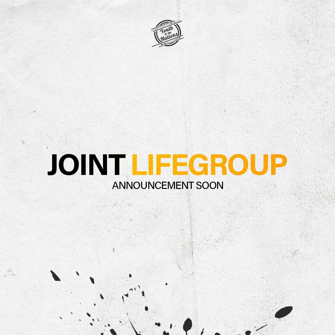 y2dnum's tweet image. YESSSS!!!! 

Announcement soon!

#y2dnum #lifegroup #jointlifegroup