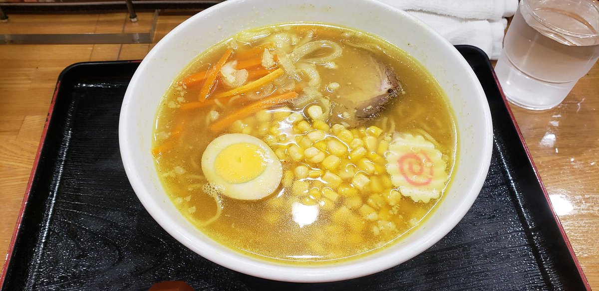 お疲れ様です‼️
群馬まで来て～勝ちラー🍜🍥

#ぺがほー
#カレースープ麺
#群馬原町