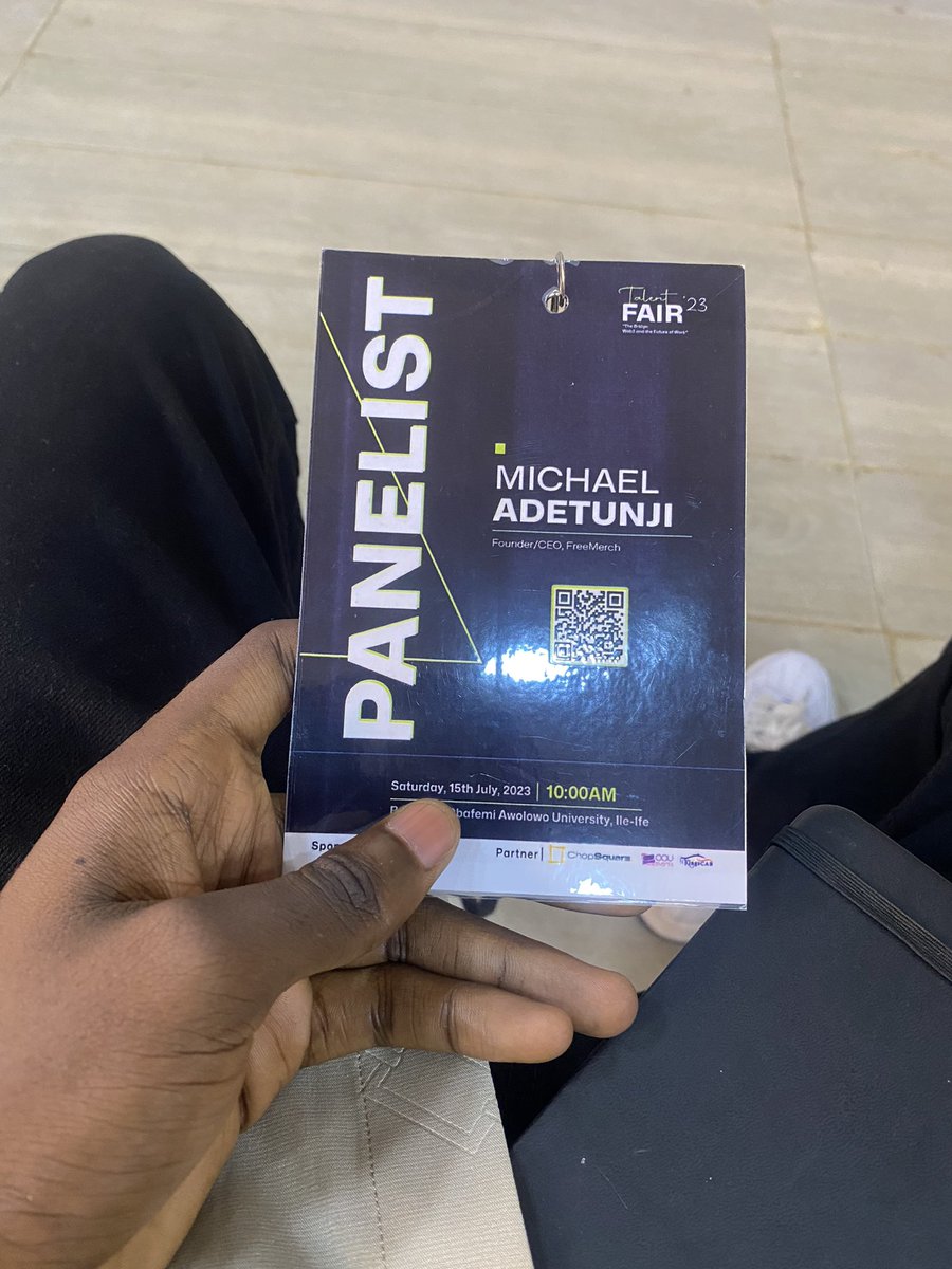 iamMichaeljerry's tweet photo. Outside at the @AfriTalentFair @TalentProtocol event in OAU. 

#Talentfair #Web3jobs #cryptojobs https://t.co/5velUtbZQX