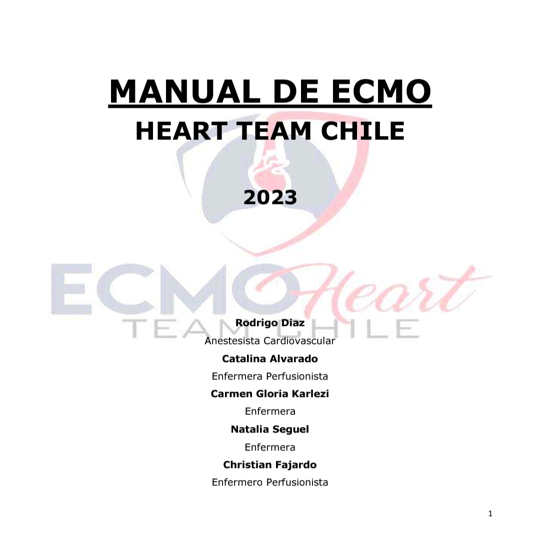 ecmologos's tweet image. Útil manual de la Unidad de ECMO de la Clínica Las Condes de Chile. De libre acceso gracias a los propios autores.

perfusfind.com/wp-content/upl…