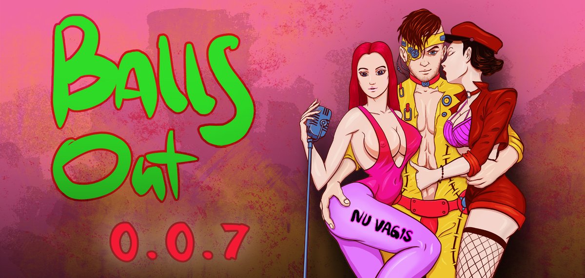 Tired of monotonous games about colleges full of clueless girls craving  for your manhood? Then try ours. Here we have the same cliché  stuff as everywhere (point-and-click, mini-games, word vomit). The MC is the same young moron, but...

The rest is here peepboy-co.itch.io/ballsout-nuvag…