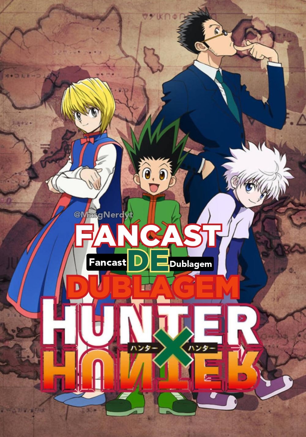 COMPARAÇÃO DAS DUBLAGENS DE HUNTER X HUNTER !! 