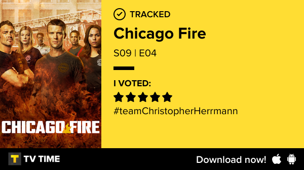 Fox34345's tweet photo. I've just watched episode S09 | E04 of Chicago Fire! https://t.co/NfViTugdrs #tvtime https://t.co/1y4rVliI62