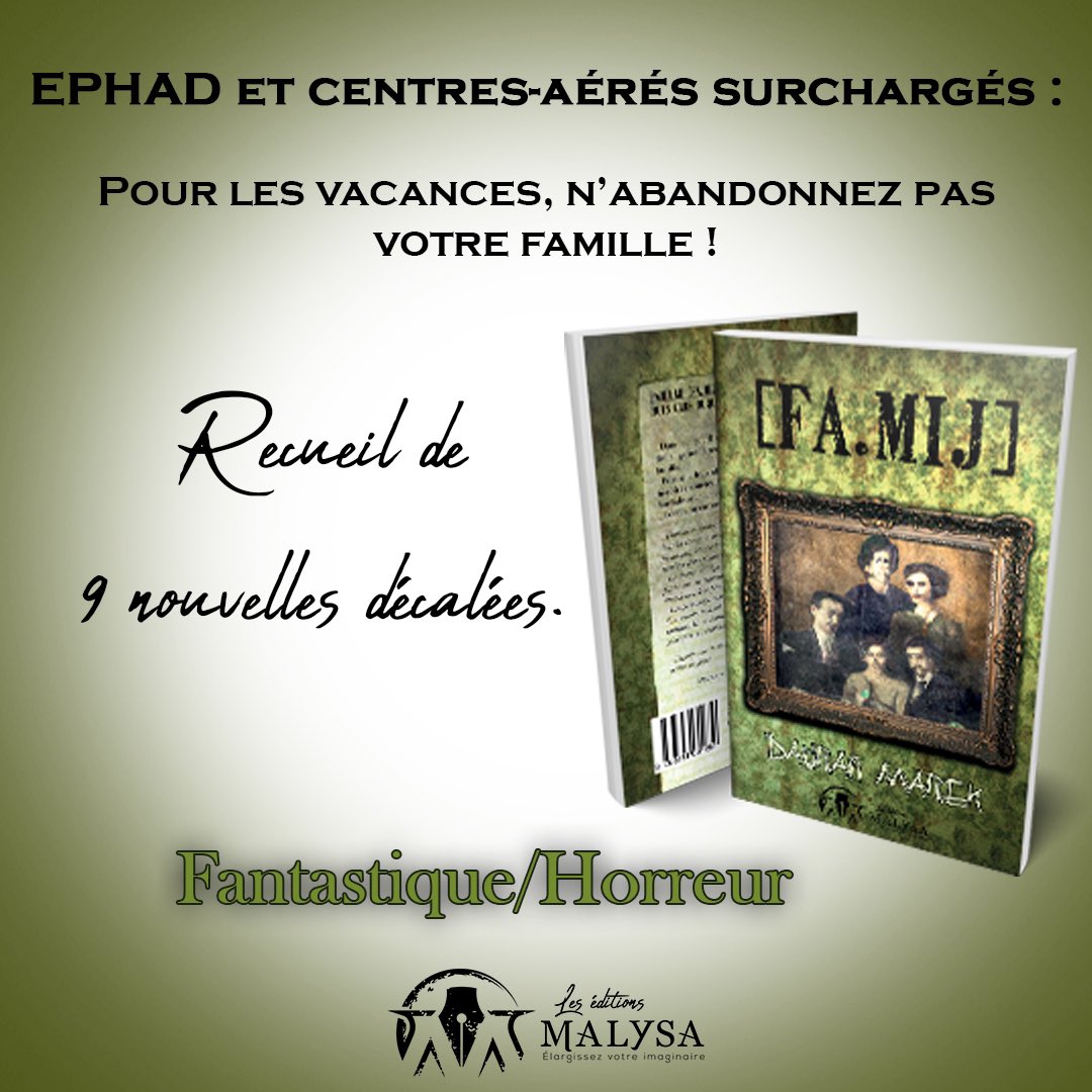 Les éditions MALYSA tweet media