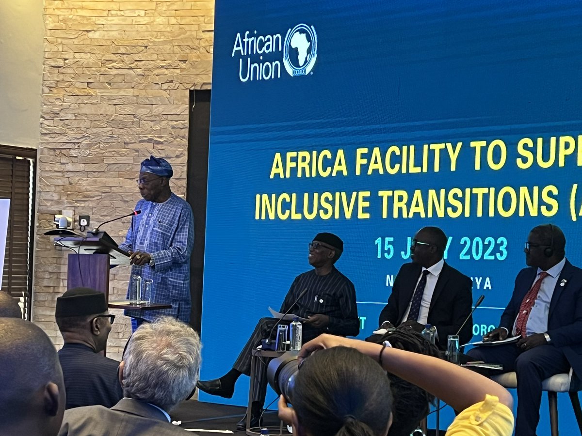 Former President of Nigeria, Baba Obasanjo expressed concern about increasing suspension cases of unconstitutional governments by AU. Democracy is anchored in peace, security and stability, Fairness, justice and equity, on everyone feeling that they have a stake.