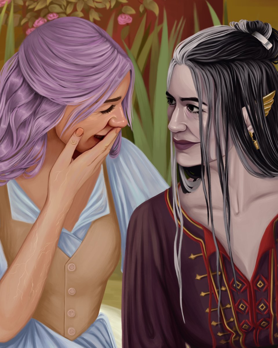 I'll just leave these girls here and say that most of us knew 👩‍❤️‍👩

#imodna #limogen #imogen #imogentemult #laudna #criticalrole #criticalrolefanart #laurabailey #marisharay