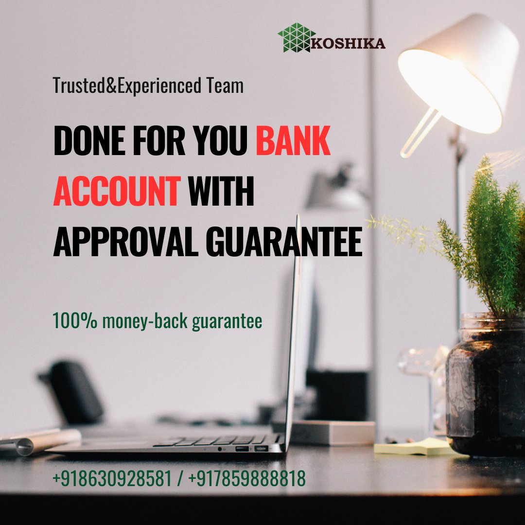 KoshikaLlc's tweet photo. Done for You US Bank Account with Approval Guarantee
Do Contact Us:
✅ +918630928581 / +917859888818
➡ Info@startusacompany.com
👉 https://t.co/xcO65HaMbg
#startusacompany #ITIN #BankAccount #EIN #usacompanyformation #SSN #LLCformation #SSN #PayPalaccount #ITIN #Incorporation https://t.co/kTFbdpLzpJ