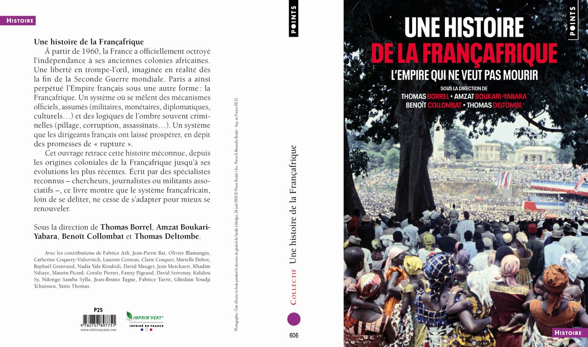 nssylla's tweet photo. Le livre-référence sur la "#Françafrique" est dorénavant disponible en format poche. Un trésor de connaissances...🔥🔥🔥 https://t.co/VkXe2qDO0m