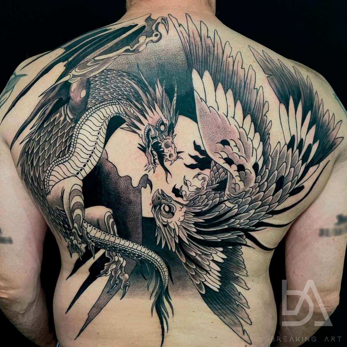 Breaking Art Tattoo tweet media