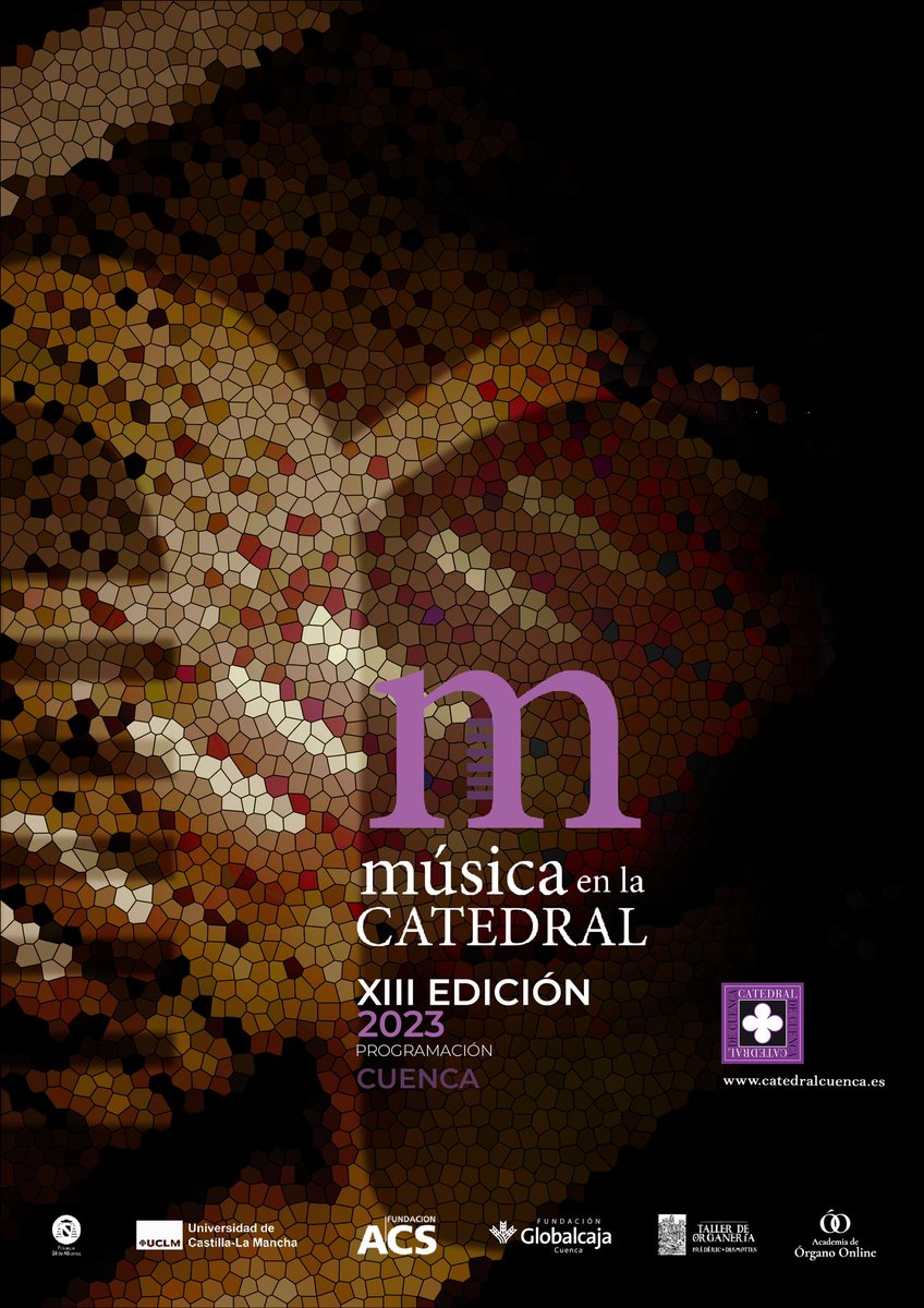 Muy pronto veréis el cartel de Música en la Catedral Edición 2023 al completo. No os lo perdáis... Será el lunes!