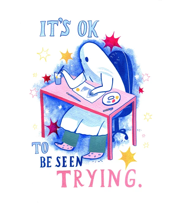 just a lil reminder for any ghosties taking up new hobbies or passions  the world wants to see it, honest x