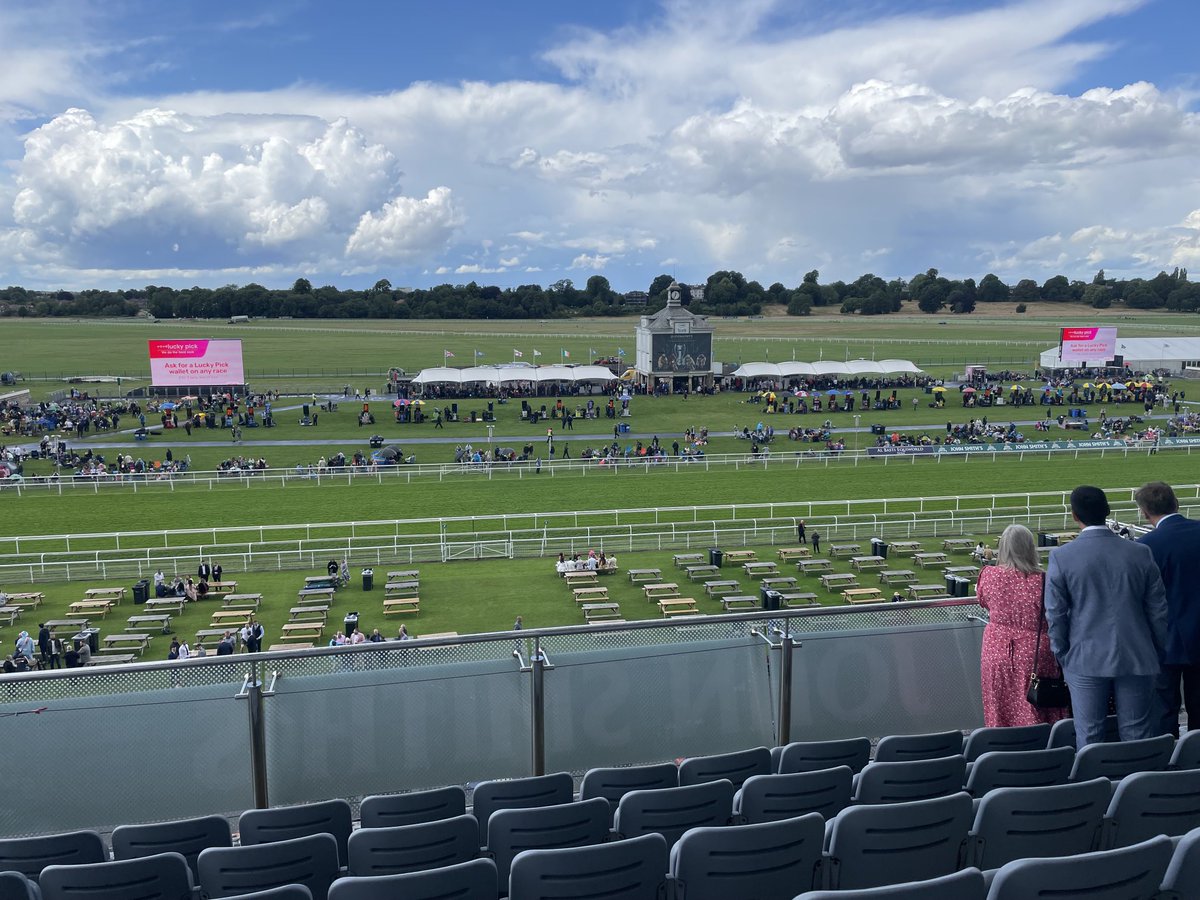 A break in the weather at York Racecourse for today’s John Smith’s Cup