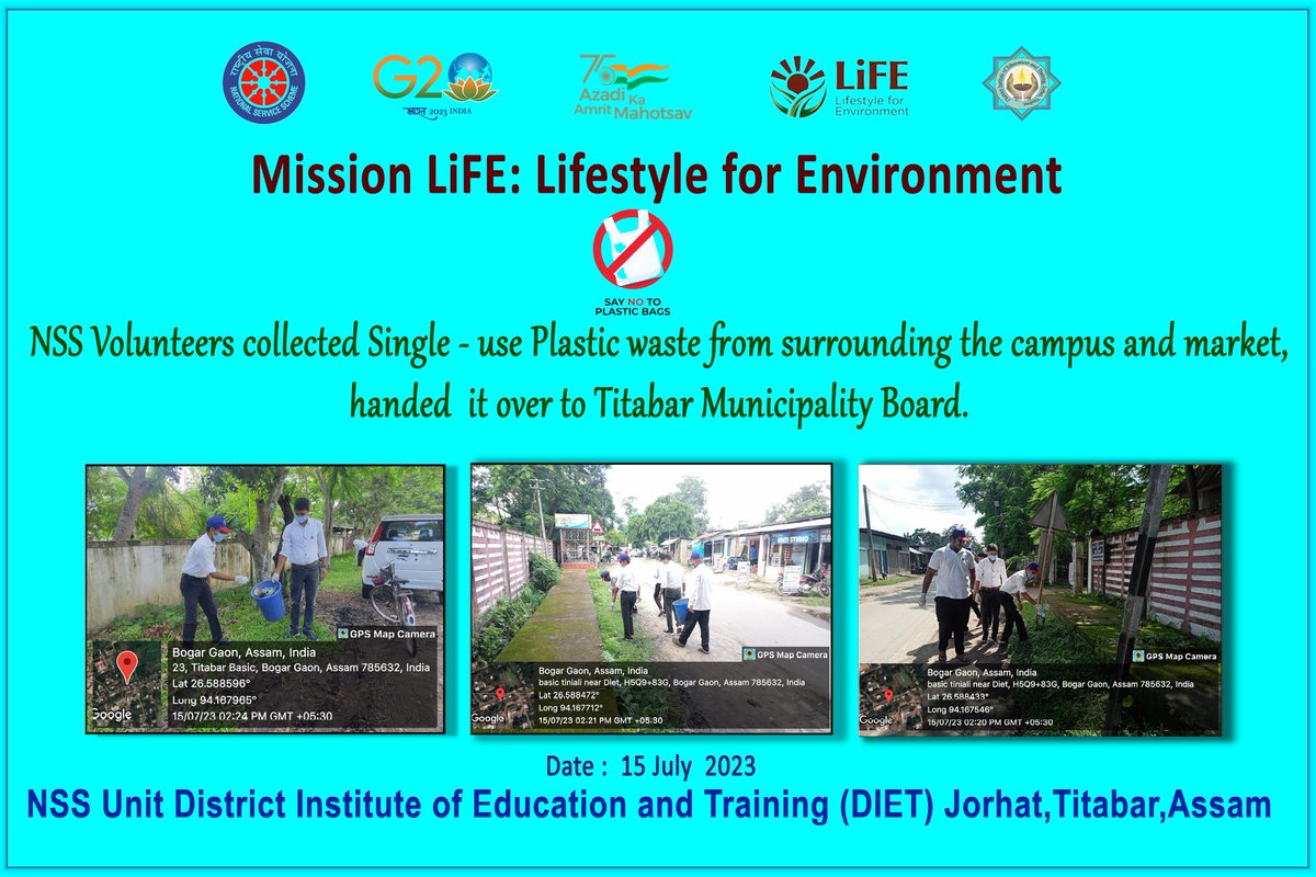 NSS Unit DIET-Jorhat,Titabar,Assam 🇮🇳 tweet media