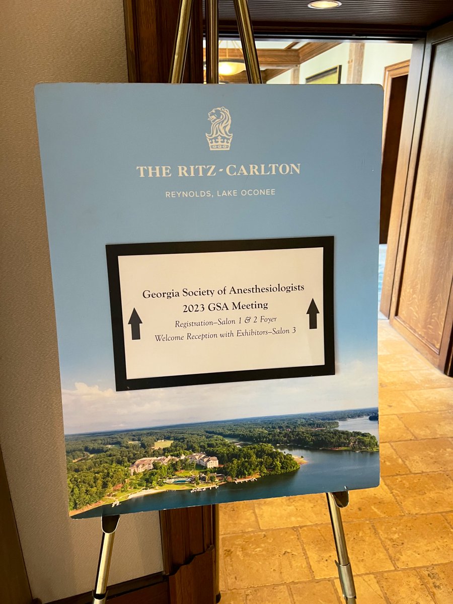 rcstecks's tweet photo. Looking forward to learning and connecting at our annual GSA summer meeting at beautiful Lake Oconee this weekend! #GSA23 @GSAHQ @ASALifeline https://t.co/78x9rhPoEe