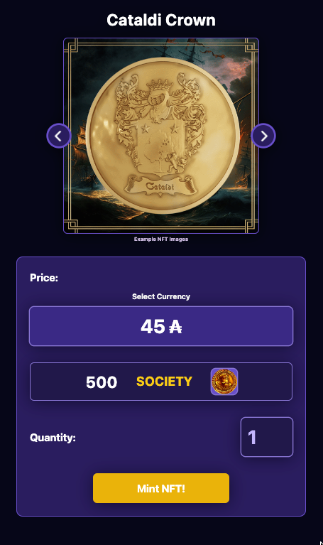 TheCataldiGuild's tweet photo. PUBLIC MINT IS LIVE
https://t.co/B300z755cF
#CataldiGuild #CataldiKings #CataldiCrown #SocietySummer #TASpirates #TASprivateers #SocietySummer https://t.co/vdZugnZtwy