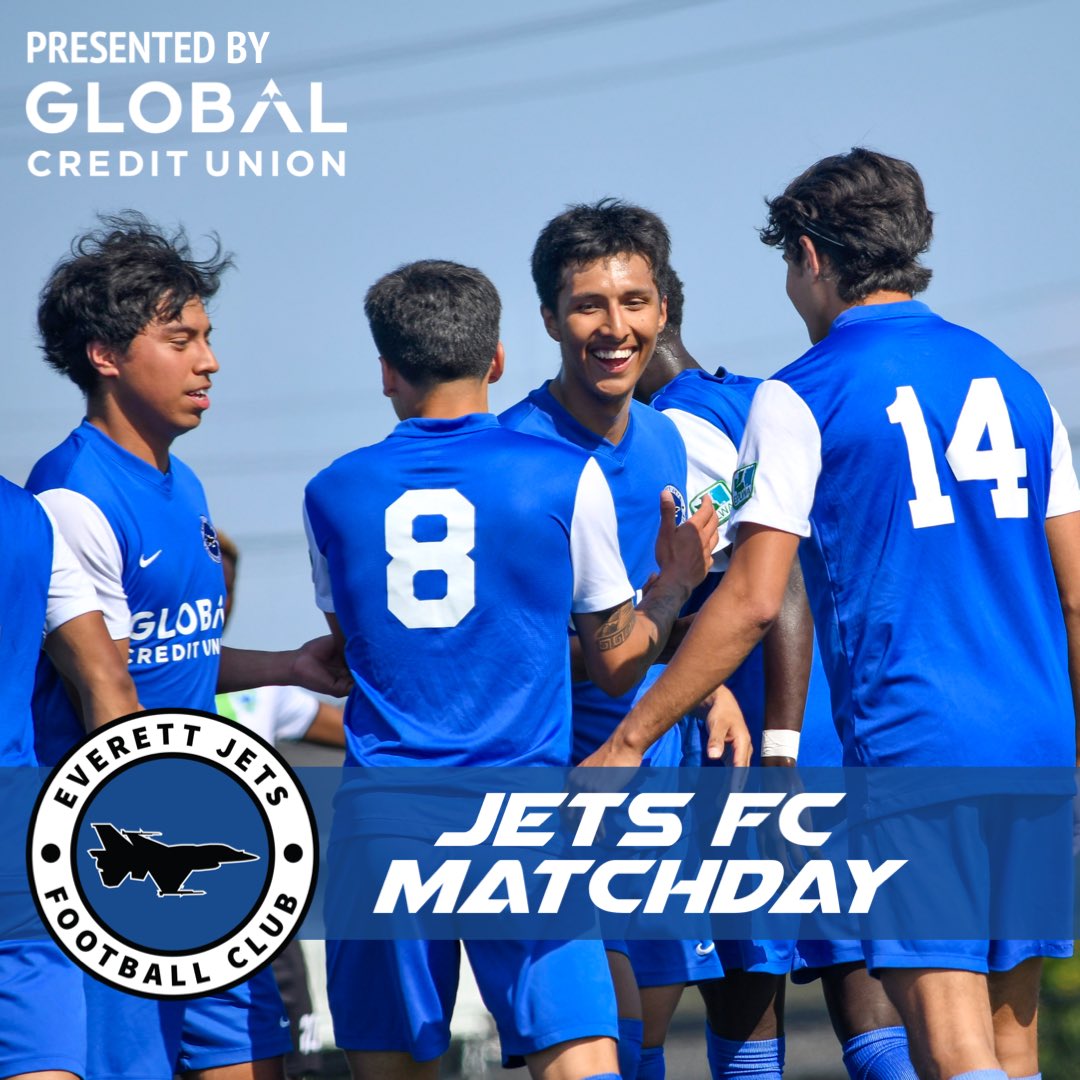everettjetsfc's tweet photo. It’s matchday in Gig Harbor! ✈️
🗓️Saturday, July 15
⏰ 2 PM
📍 Sehmel Homestead Park
🆚 Oly-Pen Force
Presented by @global_cu
#ejfc #everettjetsfc #YAHAW https://t.co/yOxk3bt7NU