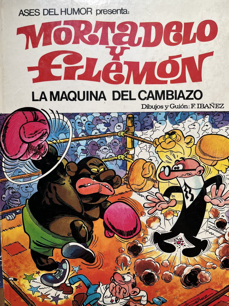 kjam1970's tweet photo. Un record pel mestre #franciscoibañez https://t.co/i8mqPmc9ie