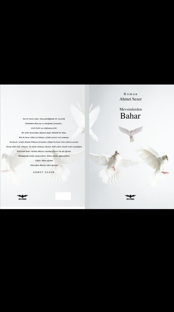 Ahmet7Sezer's tweet photo. Yeni Romanimiz #Mevsimlerden #Bahar Editör asamasinda, Aybige Yayinlari tarafindan Yayinlanacak olan Romanimiz #Mevsimlerden #Bahar Yakinda sizlerle olacak insallah.

#AybigeYayinlari #Mevsimlerden #Bahar #AhmetSezer #Romanimiz #MahsunKirmizigül #sezenaksu https://t.co/GnyQNXOeX6