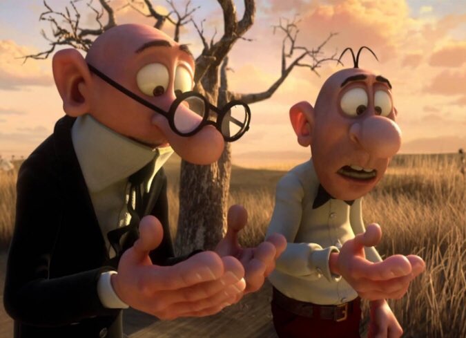 - Jefe, si nuestro creador ya no está ¿que va a ser de nosotros? 
- No estés triste Mortadelo gracias a Ibáñez nosotros seremos eternos. 
#IbañezDEP