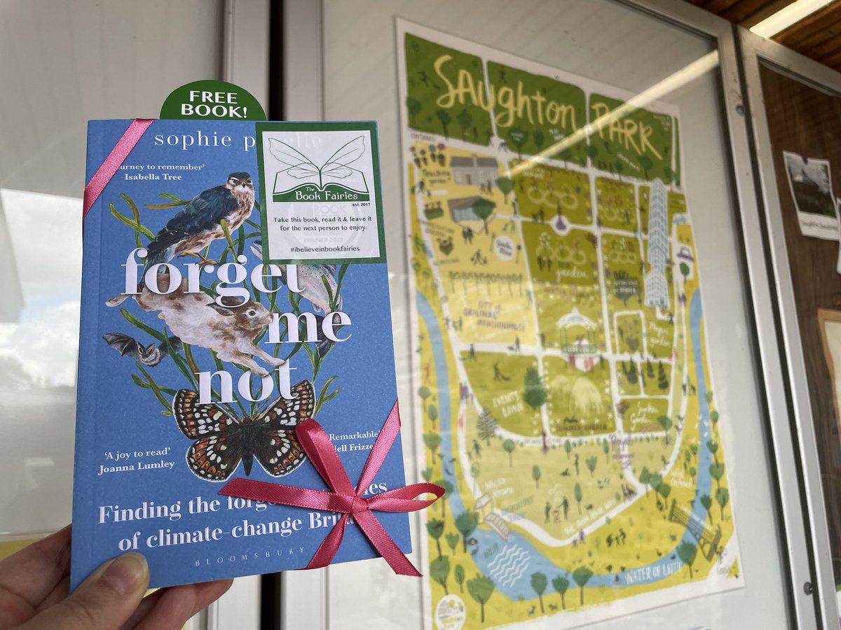 “The sun was hot, yet the sky seemed to be having anger issues.”

As part of #GreenBookFairies, The Book Fairies are sharing copies of #ForgetMeNot by #SophiePavelle! Who will be lucky enough to spot one?

#ibelieveinbookfairies #TBFForget #Edinburgh @BloomsburyBooks