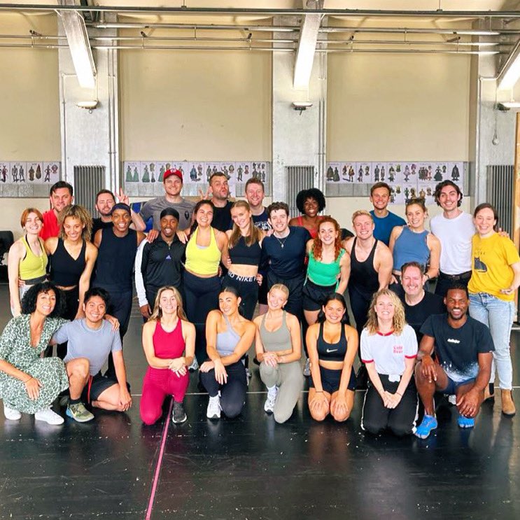 🎭 Today marks the final day of rehearsals for #ShrekTheMusical 💚 We've laughed, we've danced, and now we're ready to embark on our adventure. Next stop…PLYMOUTH 🇬🇧