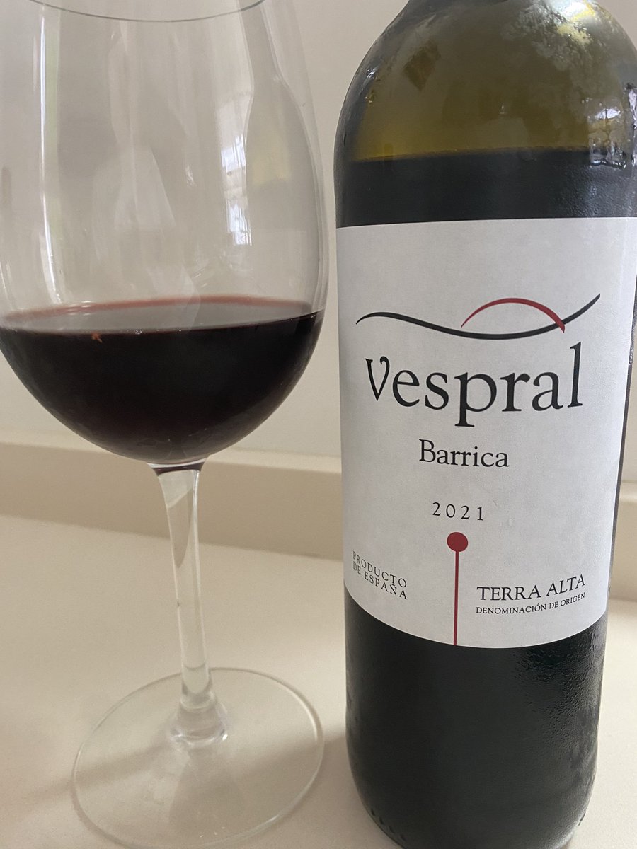 #Vespral, un #vino para cumplir. @doterraalta @TerraAltaTurism #wine