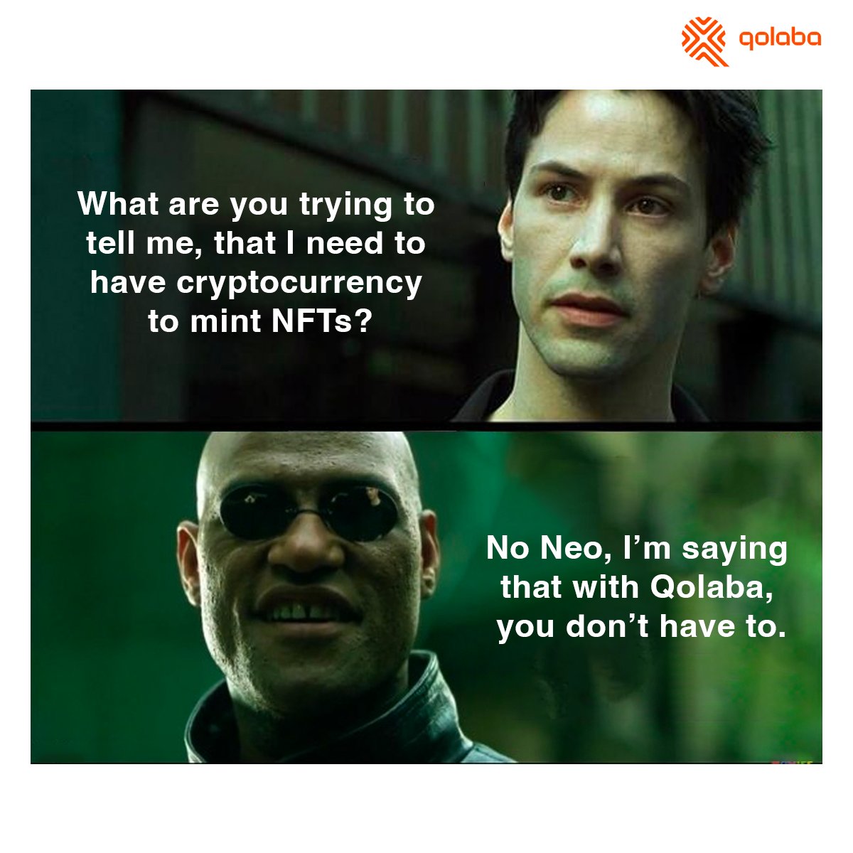 Qolaba's tweet photo. Qolaba is making NFT minting as easy as swiping your card! 💳

No cryptocurrency? No problem! Mint away and join in the digital gold rush! 🪙

#ai #AIart #AIArtworks #aiartist #aiartcommunity #AIArtChallenge #NFTs #NFTCommunity #nftart #NFTsales #nftcollector #NFTCollection #NFTGiveaway #Crypto #Cryptocurency #cryptomarket #CryptocurrencyNews #Minting #MintCondition #CryptoNews