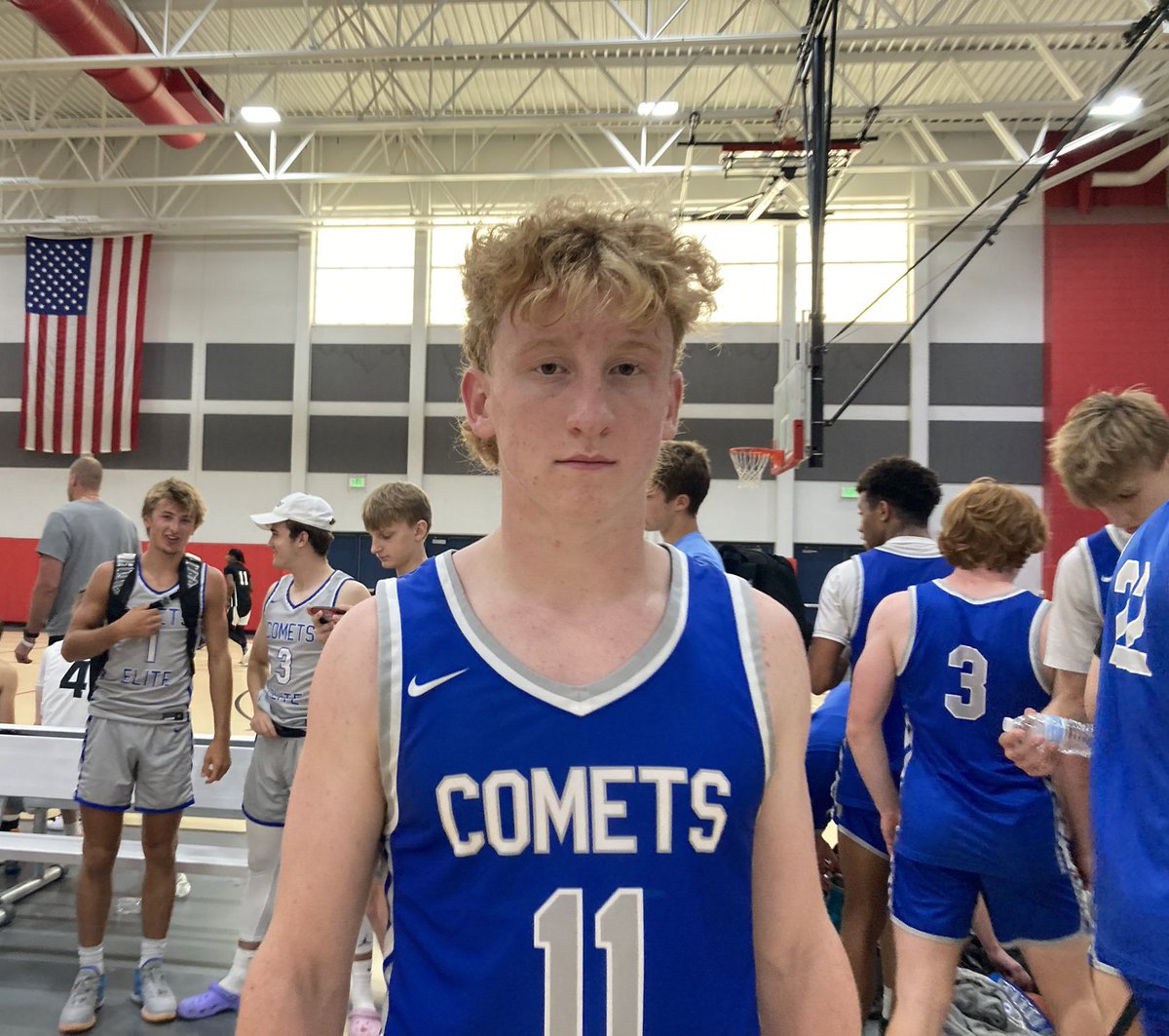 MHS_Boys_'s tweet photo. Continue like the game of 2025 Jake Schultz. Smart &amp; well-rounded guard who plays well with the ball. Plays tough on the attack, creates for teammates, hits outside shots. @MNCometsElite @ny2lasports @ny2labasketball #NY2LAFinalChapter2K23 https://t.co/LtrsJE8r0e
