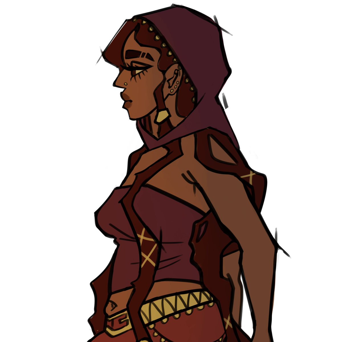 clairedavisillu's tweet photo. day 3 character sketch #sketchworld https://t.co/34zBPddLs4