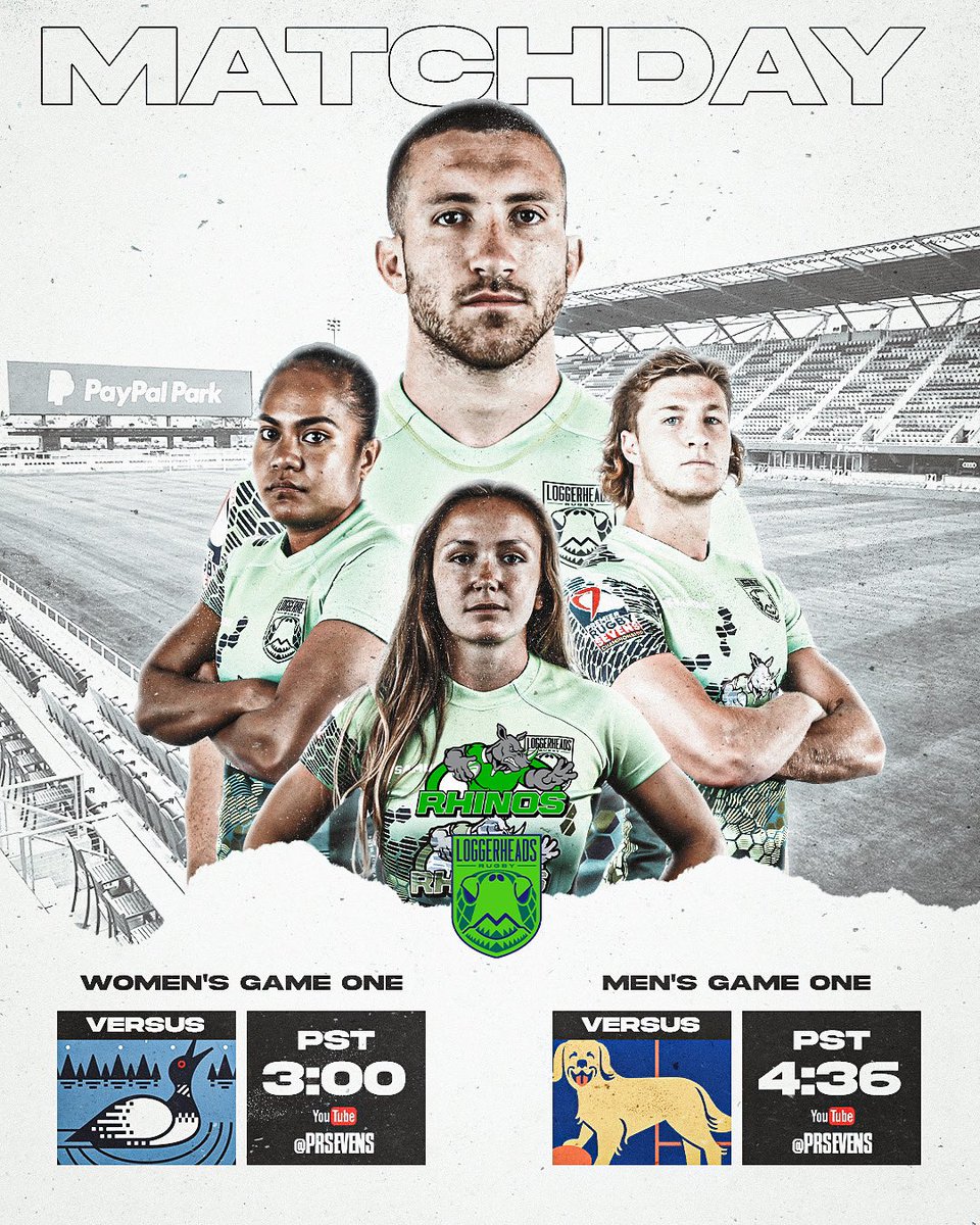 We’re ready 😤

🆚 <a href="/looniespr7s/">Loonies</a> | <a href="/retrieverspr7s/">Golden State Retrievers</a> 
🕒 3:00 PM PST 
📍 PayPal Park 
🎟 prsevens.com/sanjose 
📺 YouTube | CBS Sports 

#PR7sSanJose