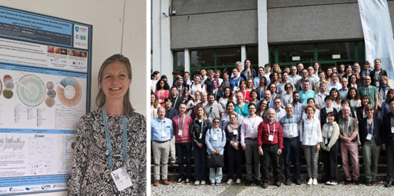 TinaKellerCosta's tweet photo. In June I had the chance to give a talk about my research on octocoral microbiomes and to showcase our marine bacterial culture collection with >1000 strains isolated from marine animals at the International Conference on Culture Collections #ICC15 in the beautiful city Braga!π https://t.co/28bis51qes
