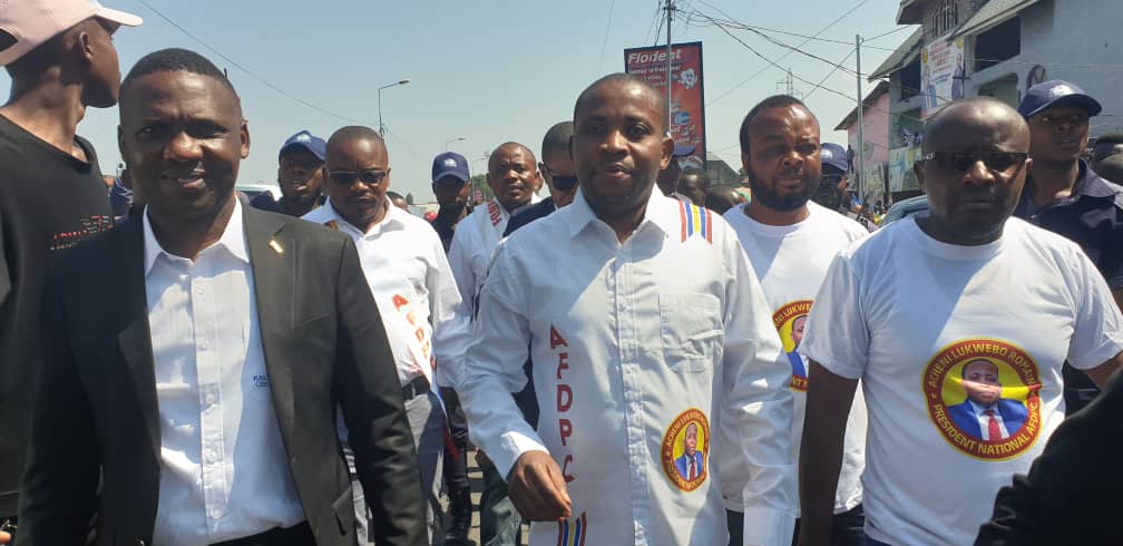 AfdpcOfficielle's tweet photo. Le Parti AFDPC, parti politique allié au regroupement politique #AEDC_et_Alliés, sous le haut patronage de son Président National, Acheni Lukwebo Romain a déposé les candidatures des potentiels candidats dans la province du Nord Kivu aux antennes de la @cenirdc  ce 15/07/2023. https://t.co/z4iJ8i1jsf