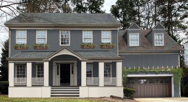 DeborahTurley4's tweet photo. Contrasting paint colors can work well for a porch. Here's proof. #homestyle #outdoors  https://t.co/nOpxigoSst https://t.co/JQnT8Y8I8w