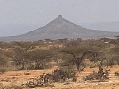Guess the name of this hill somewhere in my #AmazingNorthernKenya