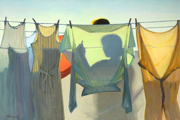 Eadeeva's tweet photo. La luz a través de la ropa tendida de Jeffrey T. Larson https://t.co/vyl2etVMfw