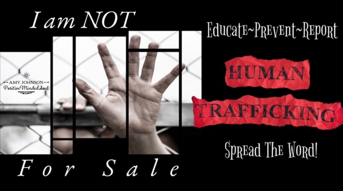 PositiveAmyyy's tweet photo. Stop Human Trafficking! Break the silence and let’s unite in the fight to end it! If you see something, say something! Join in the fight to help save lives! #WhyIFight #OUR #OperationUndergroundRailroad #EndHumanTrafficking #SoundOfFeeedom @OURrescue @TimBallard @paulgreenemedia https://t.co/hQwR2xhfRZ