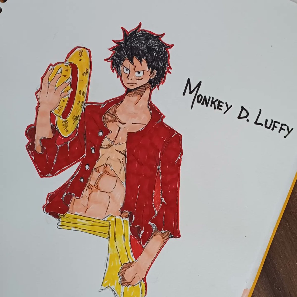 phlevino_'s tweet photo. Entrando para a thread das cores um pouco atrasado, mas trazendo o grandioso Luffy.
#luffyonepiece #color #red #threadcolors https://t.co/Z8PFHgWjvQ