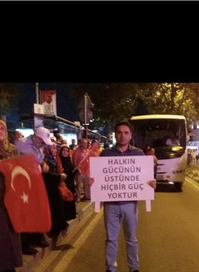 15 Temmuz hain darbe girişimini asla  unutmayacağız… unutturmayacağız… Vatanı için şehadete koşan 15 Temmuz şehitlerimize Allahtan rahmet diliyorum…