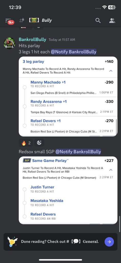 bigdogintel's tweet photo. New source - Bankroll Bully

More plays in Telegram: https://t.co/PPwZCHfi2S…

#gamblingtwitter #capperspicks #cappersleaked #cappersfree https://t.co/8K7MY1cAqE