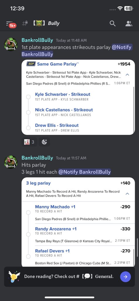 bigdogintel's tweet photo. New source - Bankroll Bully

More plays in Telegram: https://t.co/PPwZCHfi2S…

#gamblingtwitter #capperspicks #cappersleaked #cappersfree https://t.co/8K7MY1cAqE