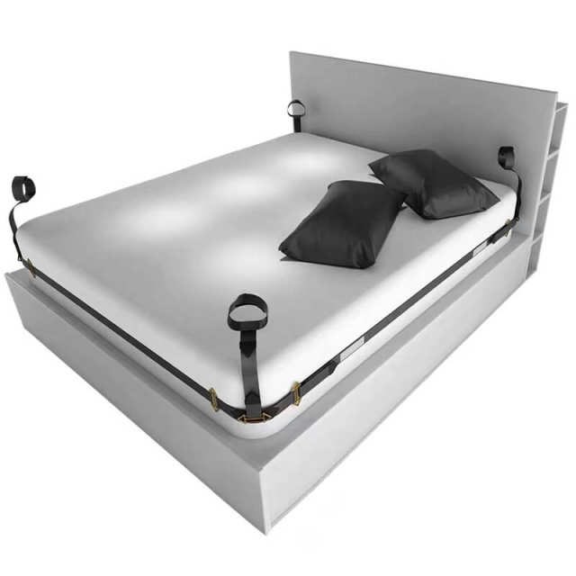 LockinkUK's tweet photo. Lockink BDSM Adjustable Bed Bondage Restraint Kit 

Not your average bed restraint kit! No more lifting heavy mattresses and poorly fitting, poorly constructed restraints! 
From £54.99 with free delivery 

https://t.co/qulnNrSUVA

#bdsm #bondage #fetish #bedrestraints https://t.co/0oV3NhSR8w