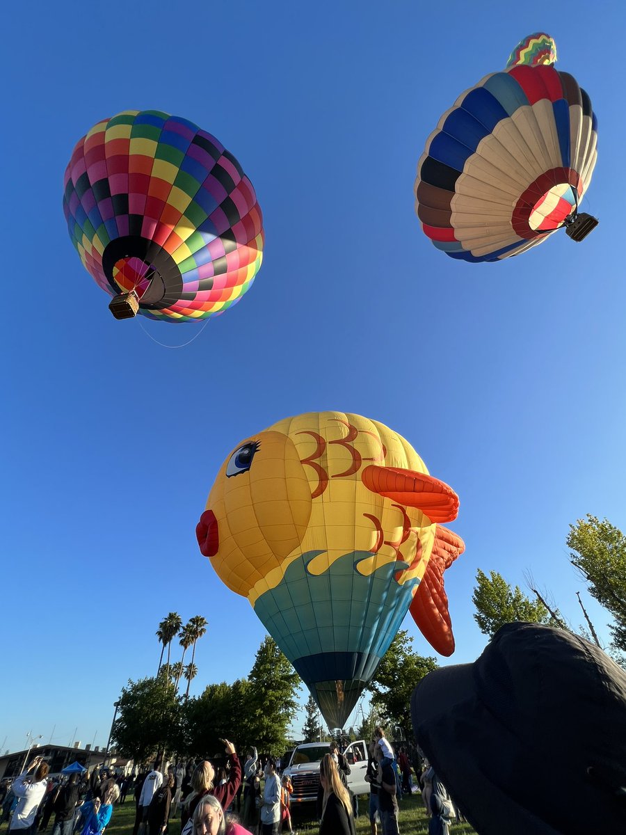 littlewaltercon's tweet photo. I woke up very very early to go to a localish hot air balloon festival. #dawnpatrol #hotairballoon #SCHABC https://t.co/5kAnJAf7Wy